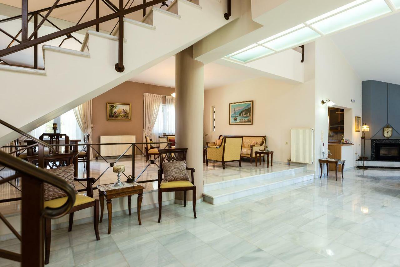 Carpe Diem-Luxury Villa With Private Pool Agia Paraskevi  Exterior photo