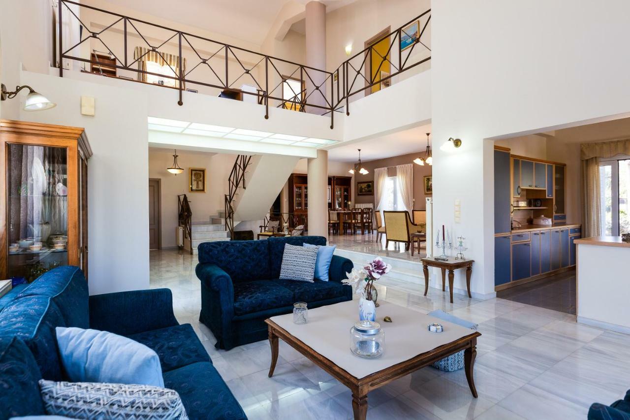 Carpe Diem-Luxury Villa With Private Pool Agia Paraskevi  Exterior photo