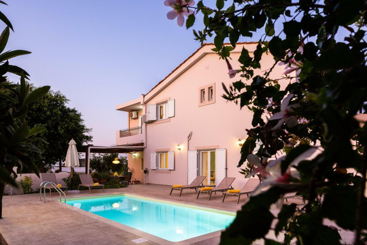 Carpe Diem-Luxury Villa With Private Pool Agia Paraskevi  Exterior photo