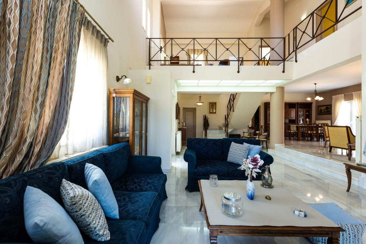 Carpe Diem-Luxury Villa With Private Pool Agia Paraskevi  Exterior photo