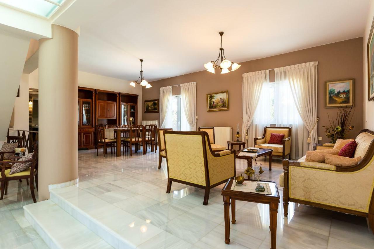 Carpe Diem-Luxury Villa With Private Pool Agia Paraskevi  Exterior photo